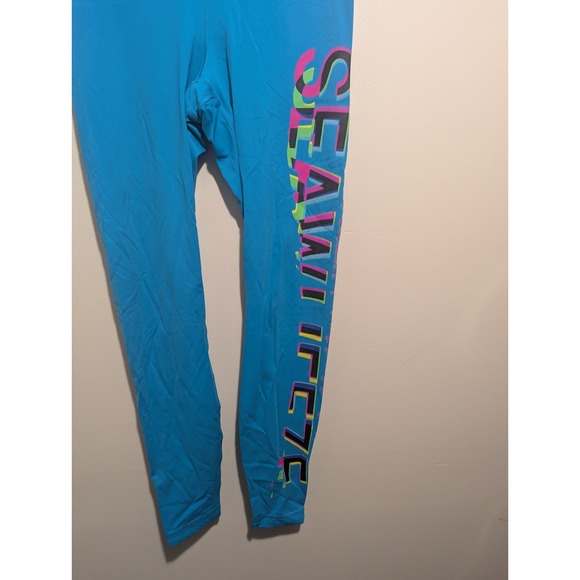 Lululemon RARE Seawheeze 2021 Speed Wunder MR 28" Tight Size 8 Turquoise Blue - Picture 2 of 8